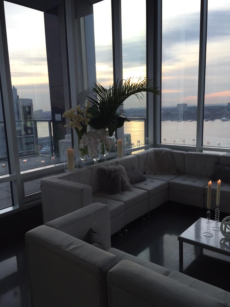 All seated event at the Glasshouses