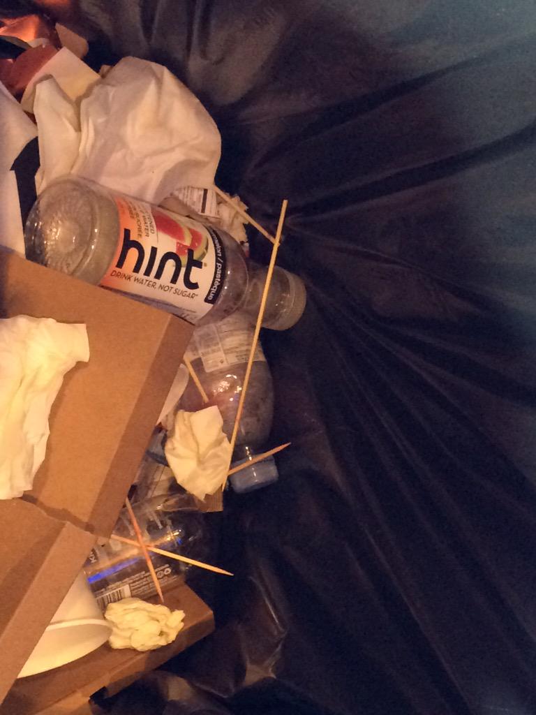 SocialAndy's tweet image. Sad face 😟 at #TEDActive. If these folks don't recycle is there really any hope....