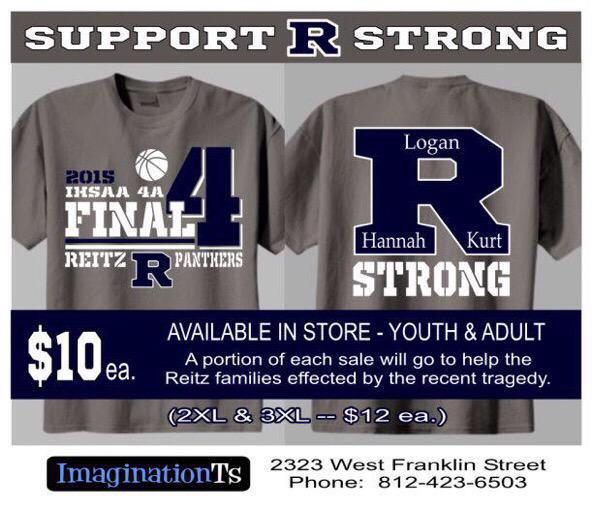 RowdiesReitz's tweet photo. These shirts will be our theme for the Semi-State and State games, make sure you get one and support the families💙 http://t.co/ftgmaJh8L1