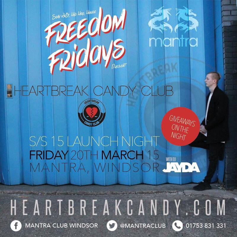 Come out and celebrate with the Heartbreakcandy Team this Friday !!💔 #CandyClub