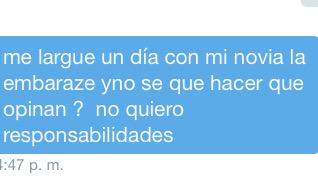 ConfeTopSecret's tweet image. Confesión:Deberias quedarte con ella,fue creo que si sabias a lo que te atenias deberias hacerte responsable;) -A