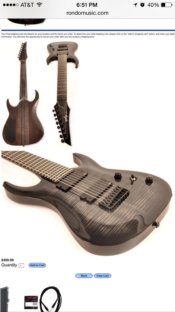 JerryZamostny's tweet photo. These @AgileGuitars are calling my tax refund... http://t.co/mFfJ5oVJ72