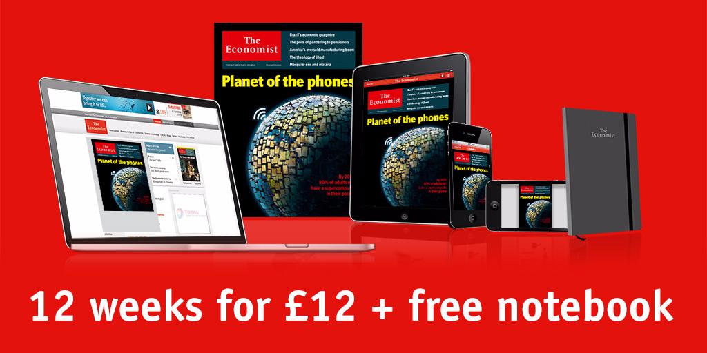 The Economist on Twitter "Get a 12week subscription and free