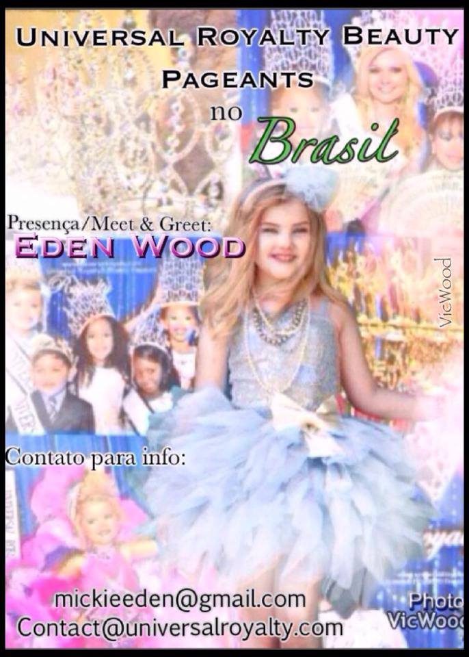 Congratulations <a href="/MissEdenWood/">Eden Wood®</a> you go to Brazil !!! Good Luck!