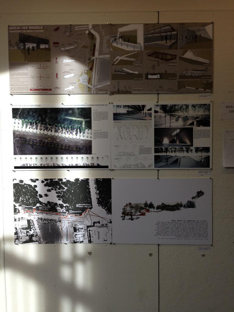 AMASScollective's tweet photo. Stewardson boards up on the first floor! This is what 10,000$ looks like @TUArchitecture @TylerArtSchool http://t.co/qRdR1mcURQ