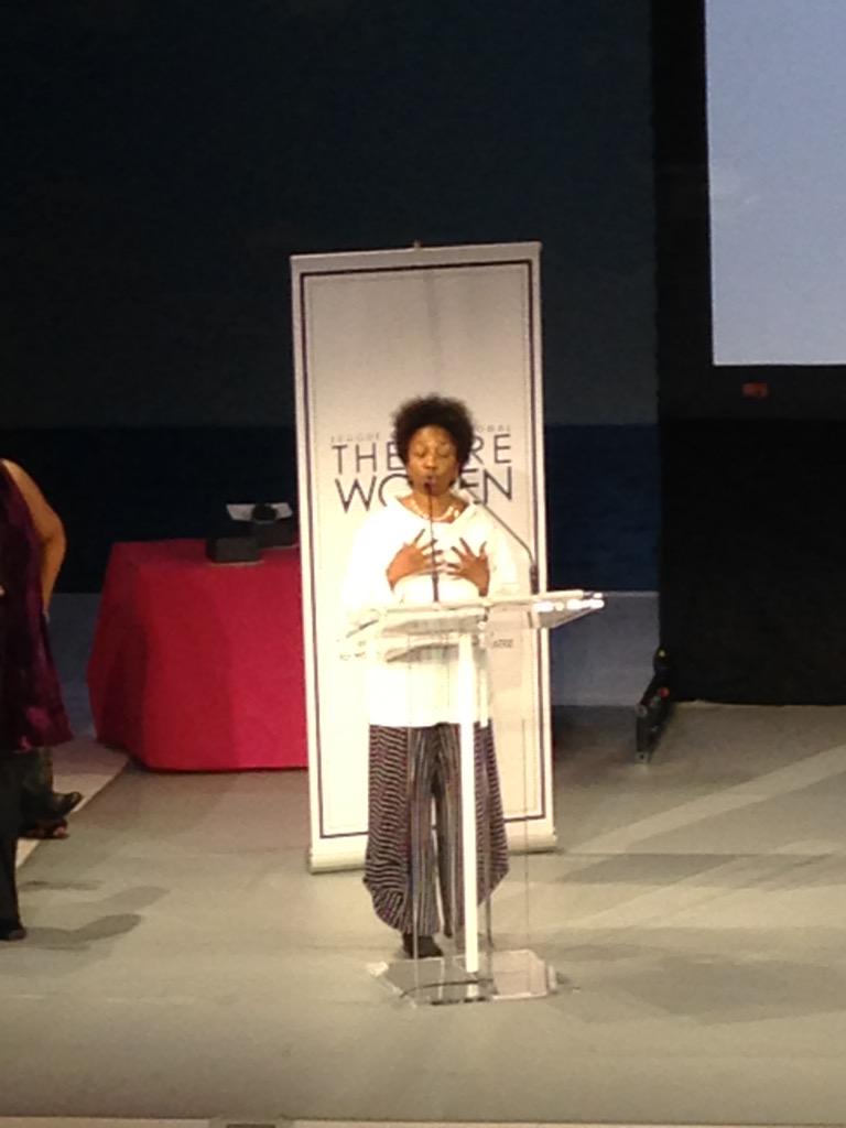 AngeloHeimowitz's tweet image. The Josephine Abady Award goes to an incredibly deserving woman...Sandra A Daley - Sharif @SandraDaley @WomenArts