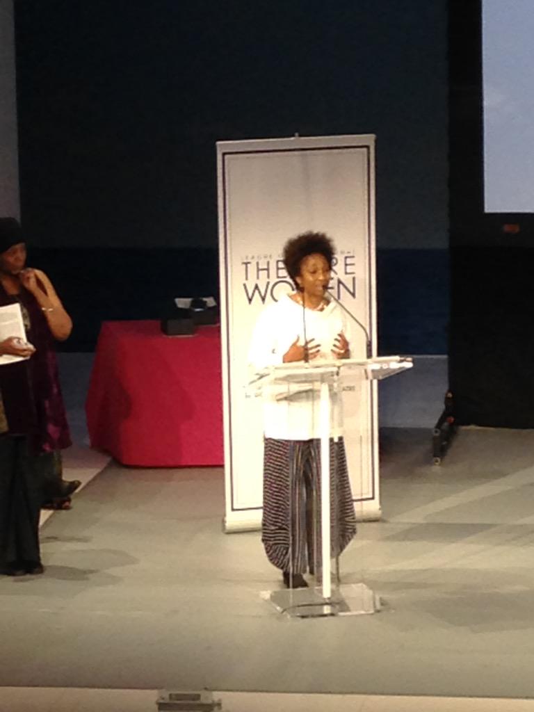 AngeloHeimowitz's tweet image. The Josephine Abady Award goes to an incredibly deserving woman...Sandra A Daley - Sharif @SandraDaley @WomenArts