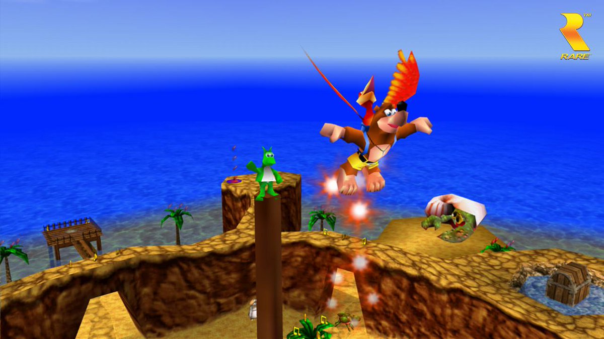 nothingreal's tweet image. Looks like the follow up to Banjo-Kazooie will be kickstarted - buff.ly/1AOkJWu #retrogaming #n64 #indiedev