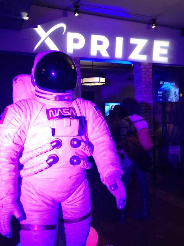 ForIndies's tweet image. Serious conversation w/ moon rocks about aliens at United Nations Foundation party. #SXgood #SXSW #LastNightOnEarth