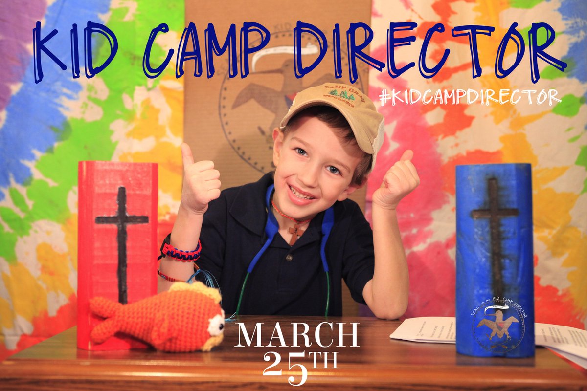You know the Kid President?
Get excited, because coming soon...
THE KID CAMP DIRECTOR!  
#camppros #kidcampdirector