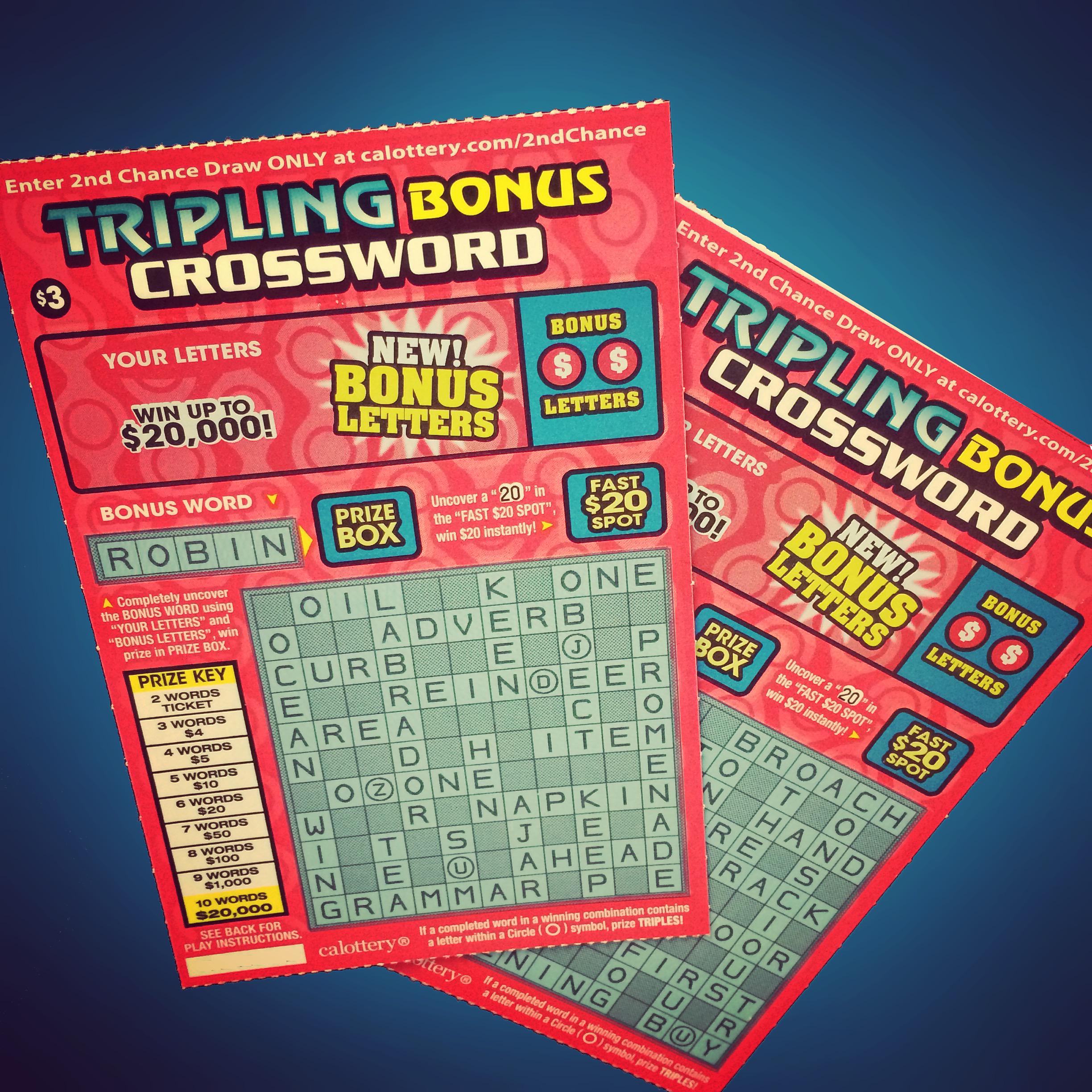 Ca Lottery Scratchers Prizes Remaining 16