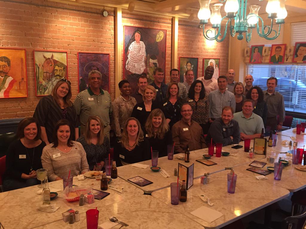 brittanybellair's tweet image. What a fantastic welcome dinner with our 2015 MIT II group. It's going to be a great year! @SWAMIT_Leaders #SWAMIT