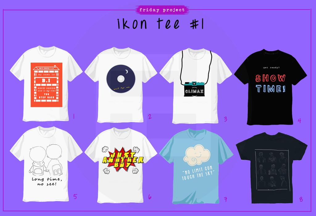 fridayproj's tweet photo. [PO UNTILL MARCH 31st] iKON tshirt, crop tee, cloth tee, sweater, totebag. Check fav for price, size &amp; color detail. http://t.co/4mFWWPVn6s