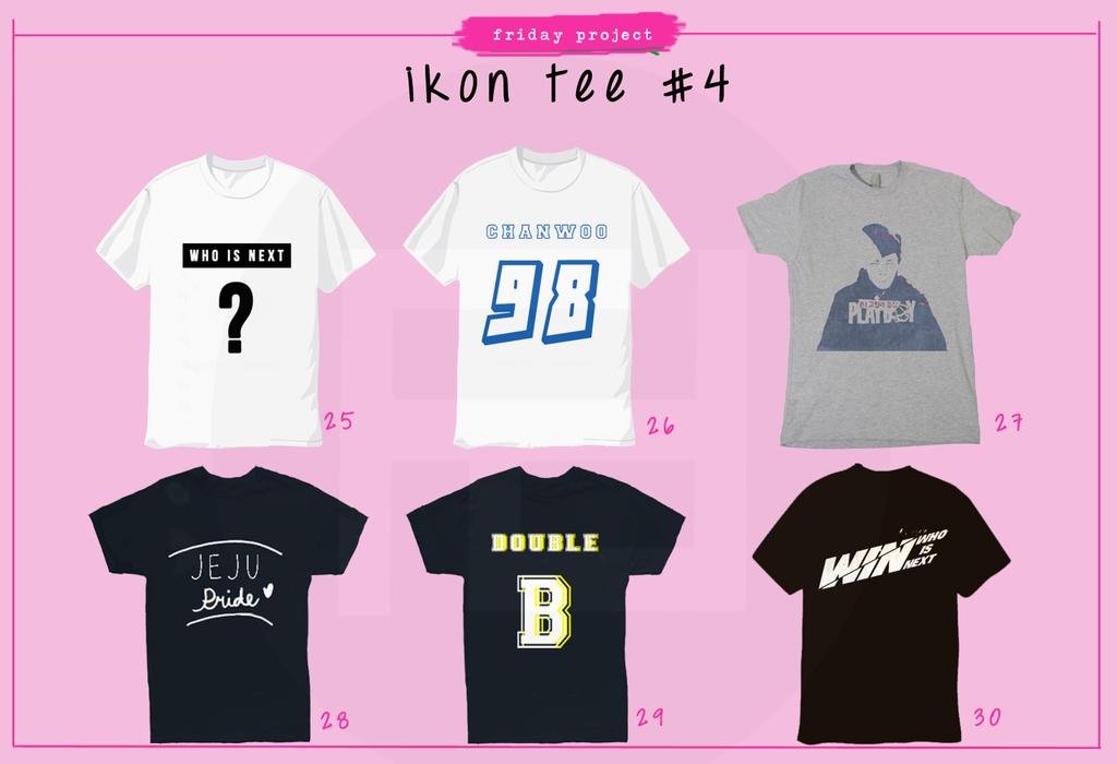 [PO UNTILL MARCH 31st] iKON tshirt, crop tee, cloth tee, sweater, totebag. Check fav for price, size &amp; color detail.