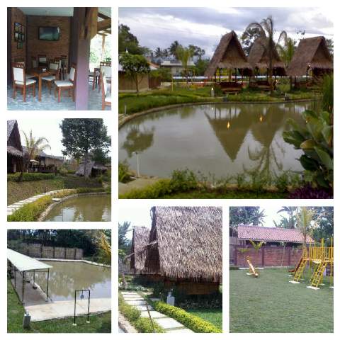Fs"kampung ikan resto" lt.1,3 ha fasilitas:dapur permanen,mushola,kolam ikan,kolampemancingan,playground,parkir 50mbl