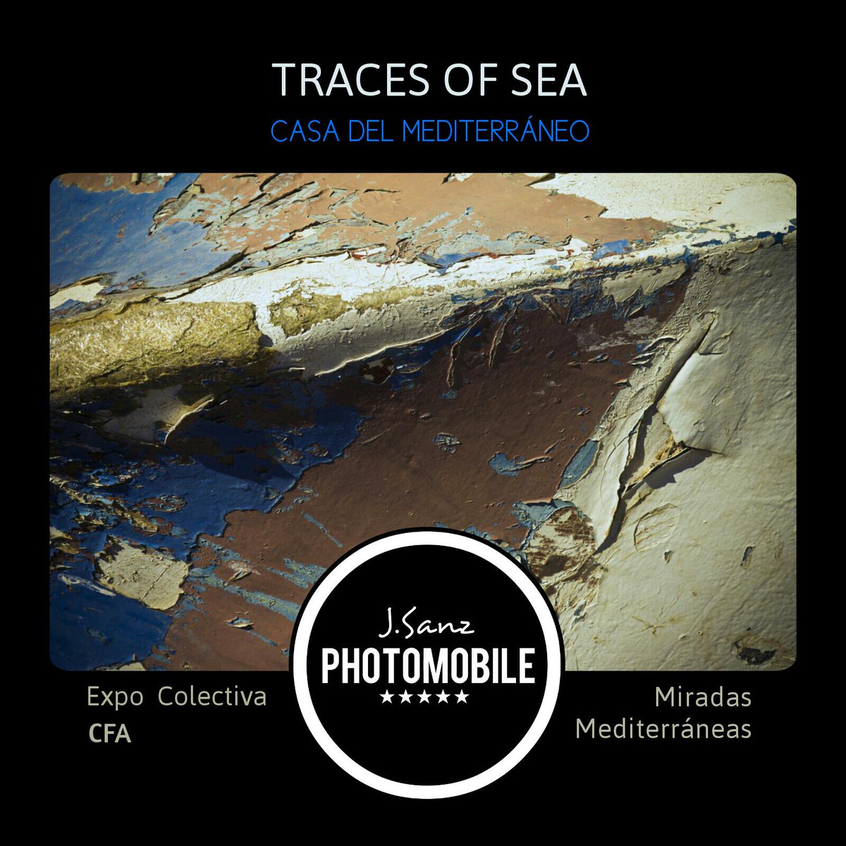jcsanzphoto's tweet photo. Hoy fin expo Miradas Mediterráneas del @cfalicante en @csmediterraneo no te quedes sin verla. De mi serie TracesOfSea http://t.co/JpyWLwKSon