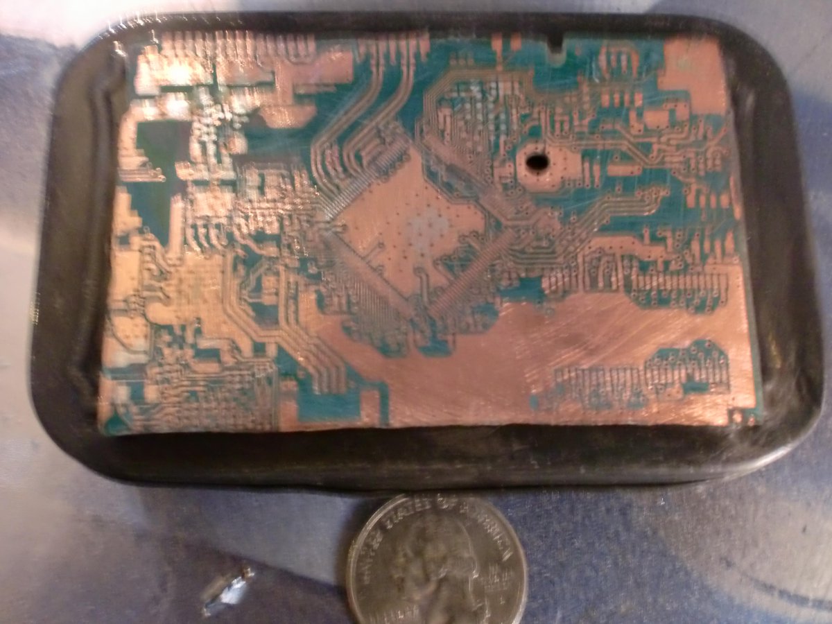 Altoids-tin/blowtorch + circuit-board/hand-tools + caffeine/alcohol/psycho-billy music