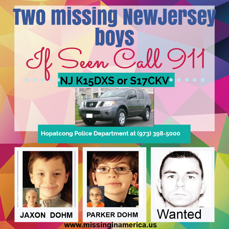 ParkandJax2's tweet photo. @ElvisDuranShow PLEASE HELP RT help find our NJ #Dohmboys their father #KristopherDohm is #WANTED 4 abduction http://t.co/mCO5xuAdsM