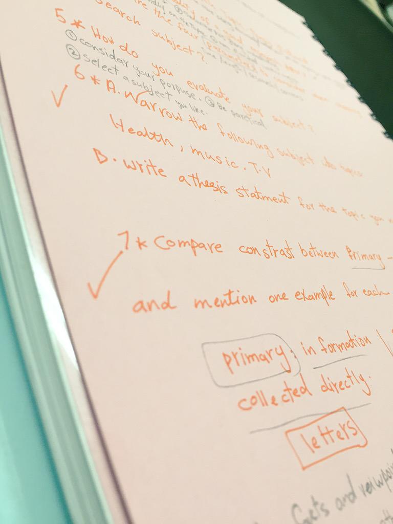 M___alnasser's tweet image. يارب سهّل سهّل 📚✏️* #research_methods ✂️