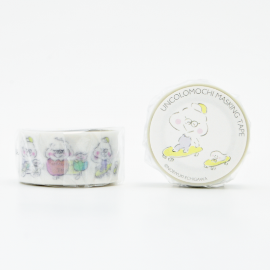 c_language's tweet image. 【数量限定】えちがわのりゆき「うんころもち」Masking Tape（2個セット）
本日午後16時～販売を開始いたしました。
※お一人様２セットまででお願いいたします。
shop-creative-language.com/?pid=87926069