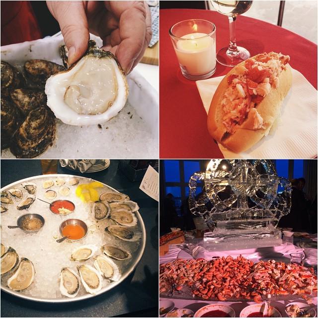 InAHalfShell's tweet image. Seafood feasting all day long at Boston Seafood Expo. #sena15 A slew of oysters, including… ift.tt/1GP0Zqn