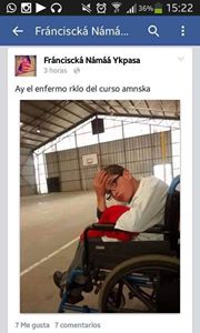 MeriroMm's tweet image. Que onda con esta gueona que #descalifica a su #compañero de #curso por ser #discapacitado ......
#chile #chillan