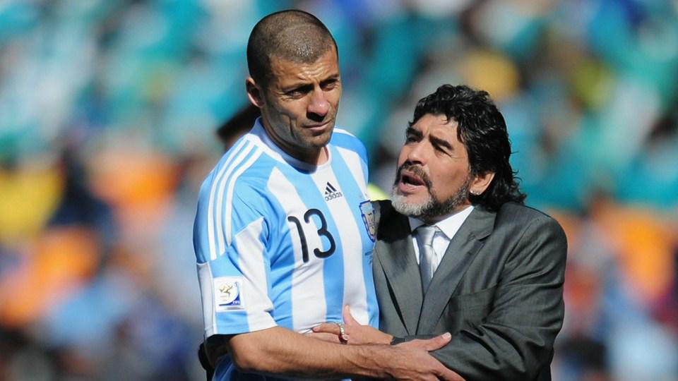Hierro Baba. \" Happy birthday Walter Samuel (37) & Fernando Hierro (47)
 