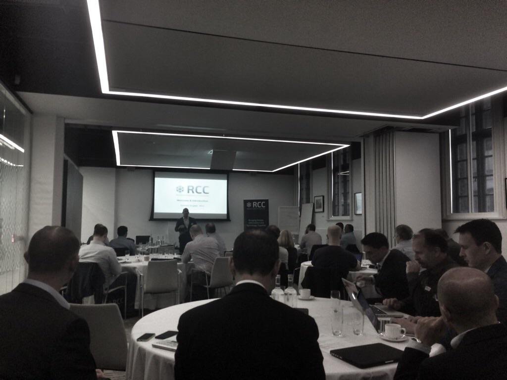 MjFordham's tweet image. Starting a great collaborative focused event #RCC - discussing #IBMSpectrumStorage later on the agenda.