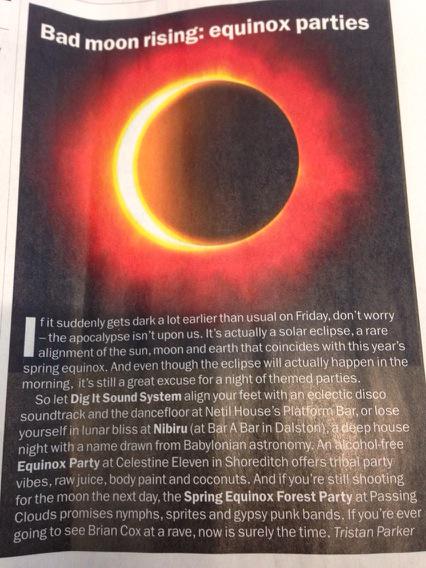 Ooooh look Dig It Sound System is in Time Out.