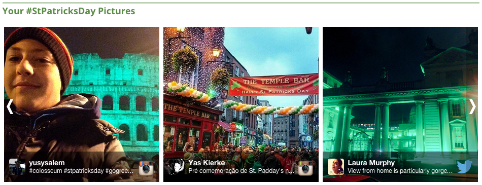 tapastreet's tweet photo. Happy St Patrick's Day! Check out http://t.co/jdlYCBfk9r to see all the global celebrations with @Independent_ie http://t.co/2hRfvPJWwJ