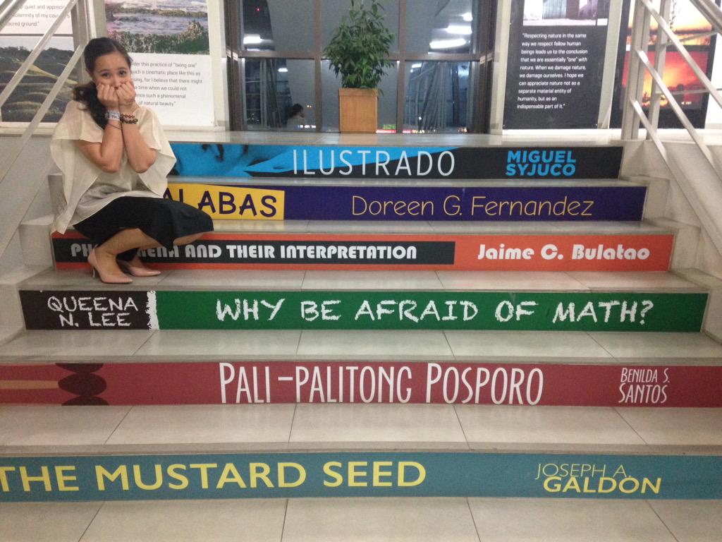 Rizal_Library's tweet photo. Late post: We asked a few distinguished alumni to drop by so we could take their photos on the #libsteps. Know them? http://t.co/AienCIZTWF