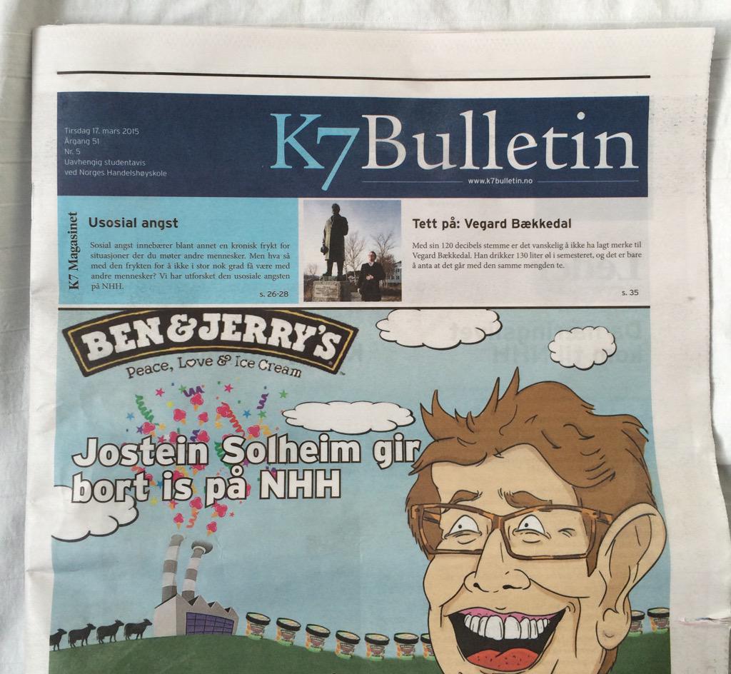 tellef's tweet photo. seriøs forside på et av Bergens allmenne studentmedier, @K7Bulletin. http://t.co/Yck90Yc84p