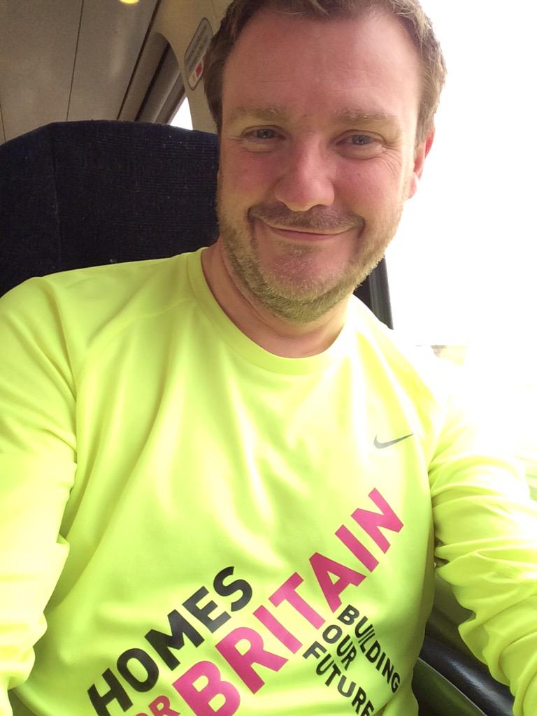 paulm_HHT's tweet photo. From slopes to train, spreading the word! In London soon for #homesforbritain event, along with @HaltonHousing. http://t.co/BtoOdy2FAq