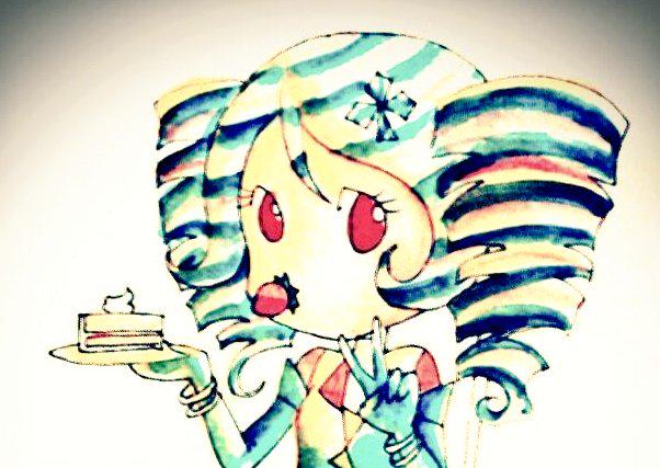 "<a href="/aimi_clvr/">星川 愛美</a>: ケーキの時間ですよ～ ☆*:.｡. o(≧▽≦)o .｡.:*☆ " yum...