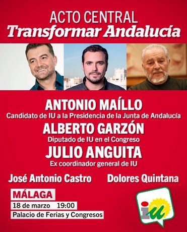 antoniamorillas's tweet photo. Solo queda 1 día para vivir un acto histórico.Primer mitin d Julio Anguita tras 15 años con @MailloAntonio @agarzon http://t.co/svnz3qlwVO