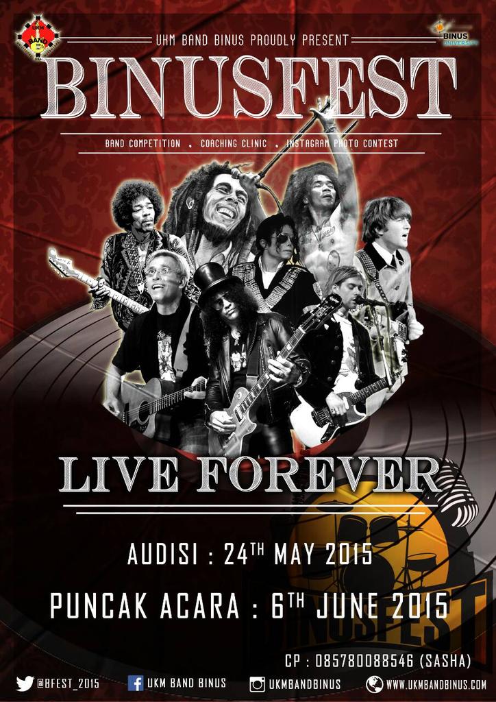 BFEST2015's tweet photo. Here we go guys. Acara taunan kita BFest 2015. Buruan join yah. #BinusFestival2015 http://t.co/UZX1TlnfZu