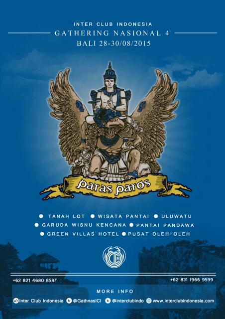 Teman, Sudah Pada Daftar <a href="/GathNasICI/">Gathering Nasional ICI Ke 5</a> Belum ? Buruan Daftar Melalui Regional Kalian yak, Sebelum Ketinggalan Loh