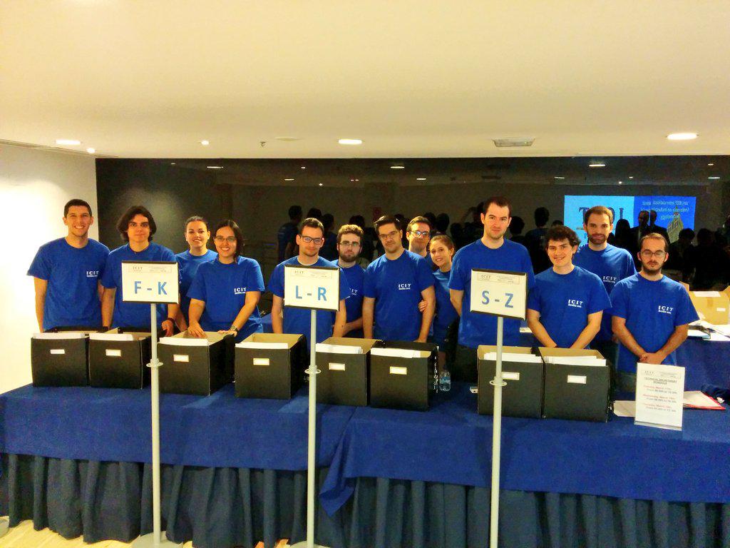 icit2015's tweet photo. Welcome to #icit15 !! We are ready for you :) http://t.co/pfVqPoDhoQ
