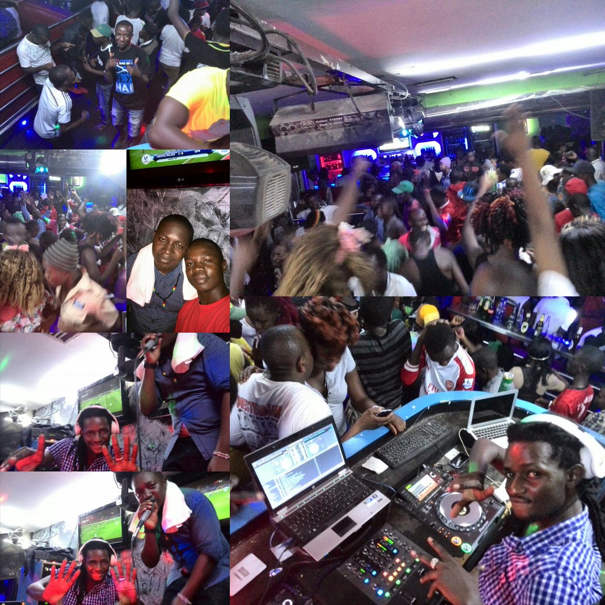 marumbu's tweet photo. @signature club kisumu #sunday ragge wth Mc emmah n Dj smarsh http://t.co/v0kDGdvR96