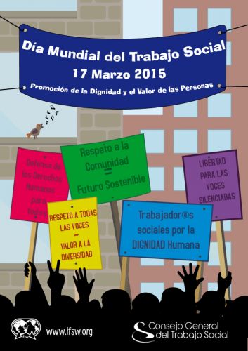 Hoy 17 de marzo celebraremos #DíaMundialTS bajo lema “Promover la dignidad y el valor de las personas'