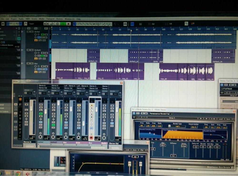 Cuando todos duermen, nosotros seguimos trabajando en la grabación de #NuevePasos con nocturnidad y alevosía. #NoTags