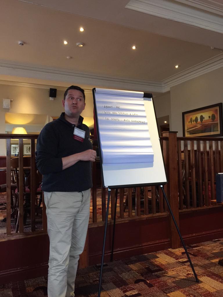 3oaksestates's tweet photo. Excellent 10 min  @sterlingandlaw on auto enrolment @BNI_Meridian @BNI_LNE @DarshanSunger @mcsquareltd @ipclettings http://t.co/pQmROkfXnZ