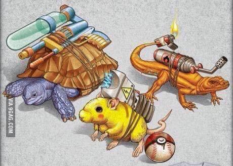 AnimeHumorEs's tweet photo. Pokemon caseros. http://t.co/FKcpRDVSgN