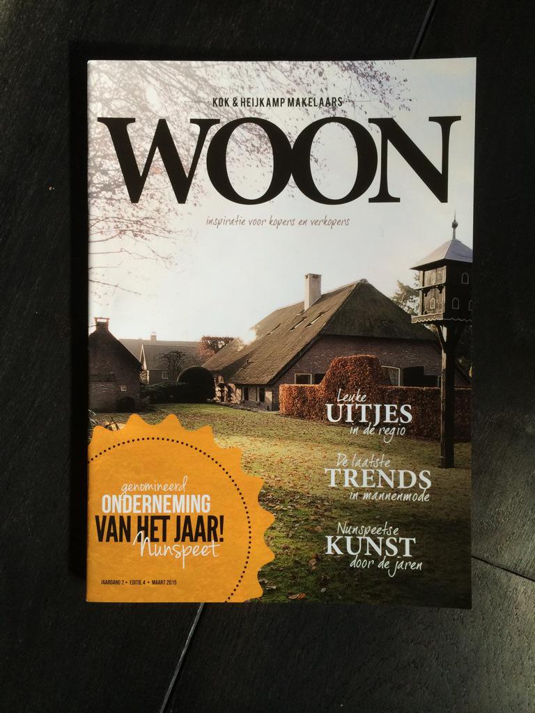 Zojuist 10e editie van Woon @KokMartin binnen gekregen. O.a met input van <a href="/ateliernegen/">Jan en Hermien</a> en <a href="/optiekvanveen/">van Veen OOG + OOR</a>.