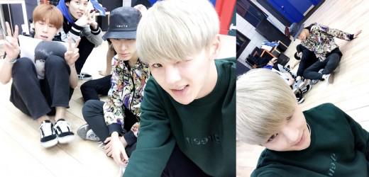 C2KOFFICIAL's tweet photo. 보이그룹 #엔소닉, 18일 컴백 앞두고 연습실 사진 공개! “블랙아웃 연습 힘들어~” http://t.co/Xen4mKstMO http://t.co/t9QHZ600he
