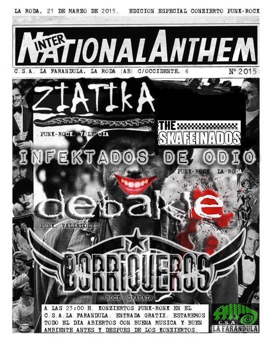 Debakle_'s tweet photo. El sabado estaremos presentando el disco por primera vez por tierras manchegas, en La Roda (Albacete) @LaManchaRock http://t.co/WoEB0gblDM