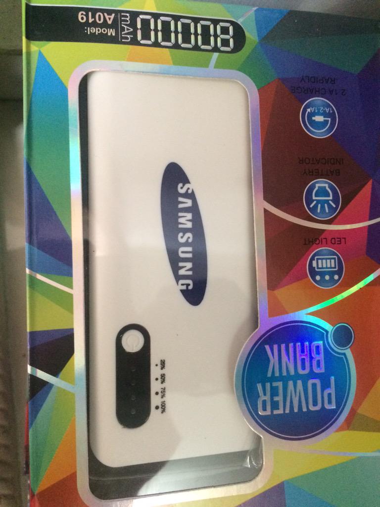 DelfinaStore_YK's tweet photo. PB Samsung 80.000Mah •Stainlist•Universal Compatibality•Compact n High CapacityIDR 120.000,00 http://t.co/Wrz8OY5mnx