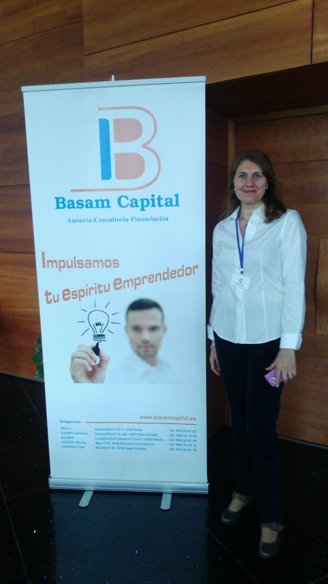 BasamCapital's tweet photo. Basam Capital preparada para el encuentro #AndaluciaFranquicia 360º en #Sevilla #emprendedores @mundofranquicia http://t.co/aZmwkbzv1e