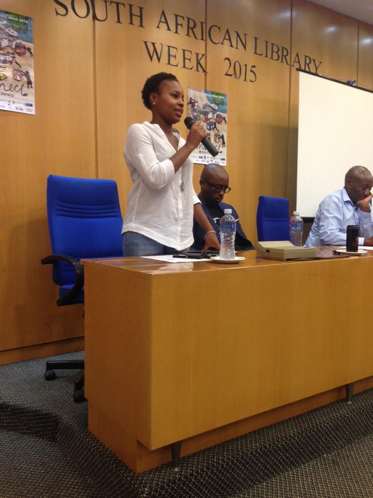 LurvDene's tweet photo. โ@The_Usual: #SouthAfricanLibraryWeek2015 #SandtonLibrary @djsbu @Leadership_2020 @SLEF_SA cc @DeneTom http://t.co/5146nPQh2a @mogau_pm