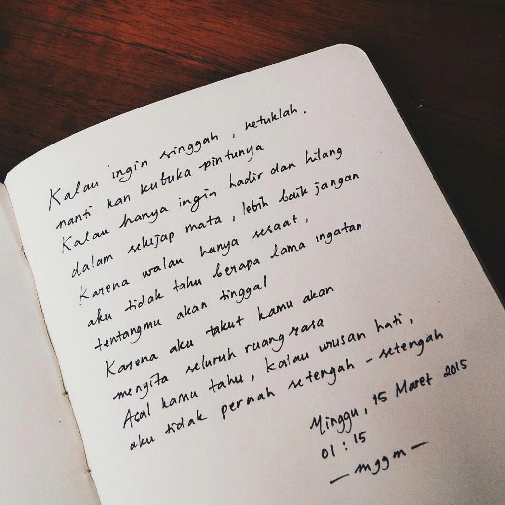 amalianuris's tweet photo. Edisi baper. http://t.co/Bs3Zb4lInt
